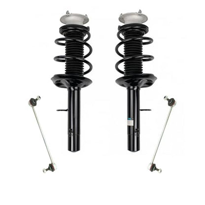 TRQ Front Suspension Kit Complete Strut & Coil Spring Assembly Sway Bar - style: SCA33013