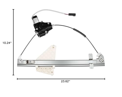 FINDAUTO Power Window Regulator for 2001-2004 for Jeep Grand for Cherokee - size: Rear Right, style: 2001-2004 for Jeep Grand for Cherokee
