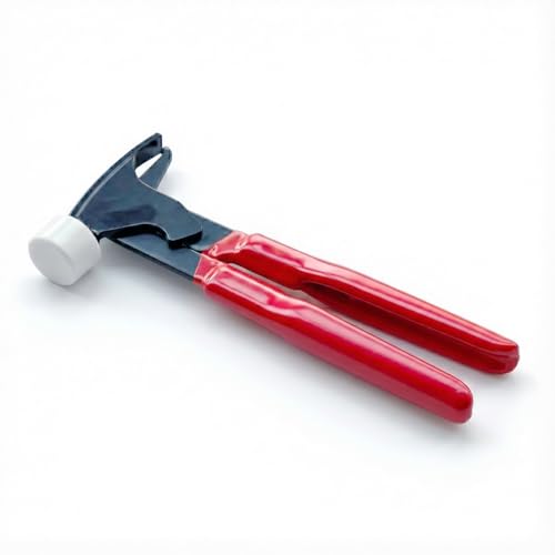 CKAuto Wheel Balancing Weight Pliers/Hammer for Clip-On Weights - size: upgraded