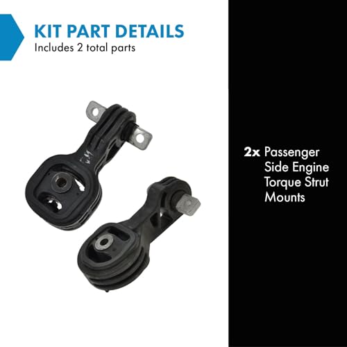 TRQ Right Engine Torque Strut Mount Set Passenger Side