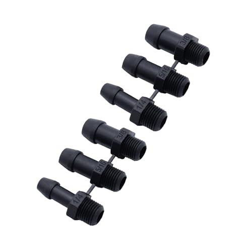 2 Set Universal 3/8" 1/4" 5/16" Fittings Inline Fuel Filters Chrome Glass Reusable Washable Inline Fuel Filter Fits for Motorcycle Car Caravan Boat Lawn Mower