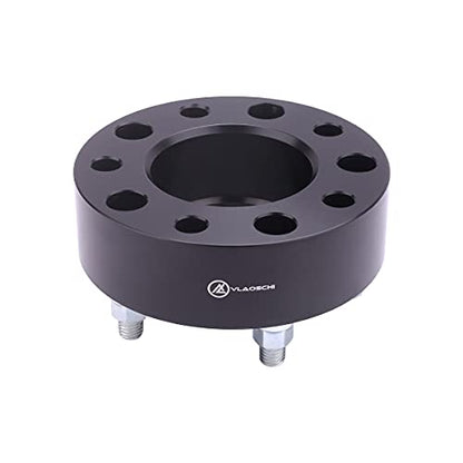 Black Forged 5x4.5 Hubcentric Wheel Spacers 2 Inch with 14x1.5 Studs 70.5mm Hub Bore, 5 Lug Wheel Spacer 5x114.3 Compatible with Mustang 2015-2024 | Explorer 2020-2024 - Pack of 2 - size: 2 Inch-Pack of 2