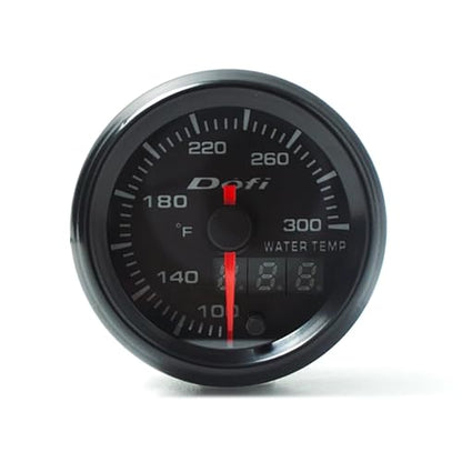 2"/52 mm Pointer Digital 7Color LED Car Water Temp Temperature Gauge Meter - style: Water Temp Gauge (100-300℉)