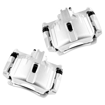 cciyu Front Left & Right Disc Brake Calipers With Bracket 19B6764 19B6765 - size: Front[19B6764+19B6765]