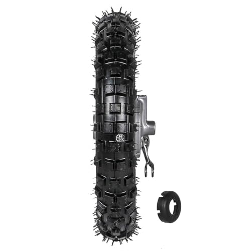 Front & Rear 2.5-10 Wheels Tires 10'' Rim 1.4x10 w/12mm Bearing Drum Brake Wheel Assembly with 420-37T Sprocket Cog for CRF50 XR50 TTR50 Dirt Pit Pro Trail Bike 50cc 70cc 90cc 110cc