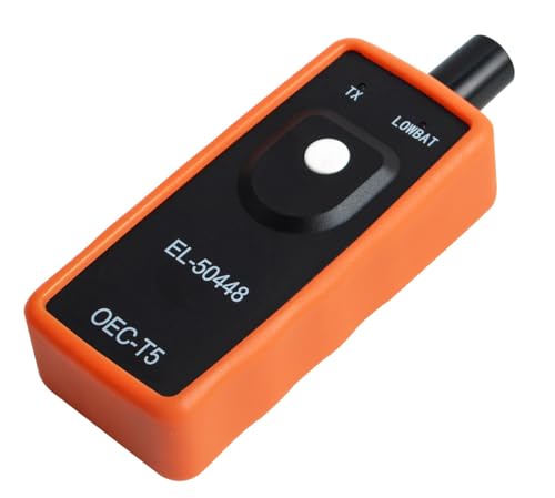 EL-50448 TPMS 재학습 도구 쉐보레 TPMS 리셋 툴 쉐보레 캐딜락 GMC 뷰익 GM 타이어 압력 센서 리셋 툴 쉐보레 타이어 압력 모니터링 시스템 센서 활성화 도구 TPMS 프로그래밍 도구