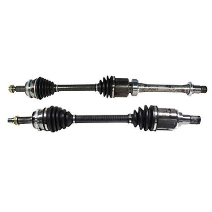 FWD Front CV Axle Shaft Assembly Compatible with Toyota Camry 2006-2002, 2.4L L4 FWD Only, Left and Right Front CV Joints, SE LE XLE Base Sedan - size: B2CV059-Camry