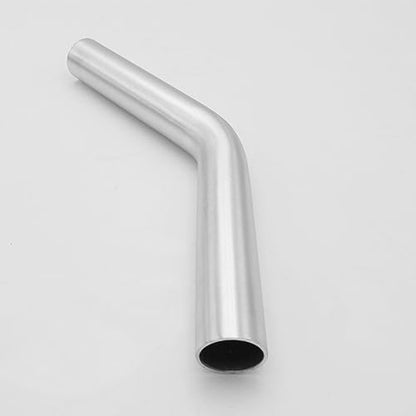AC PERFORMANCE 1.25" 45° Degree Aluminum Elbow Intercooler Air Intake Tube - color: Silver 45, size: 1.25" (32mm)