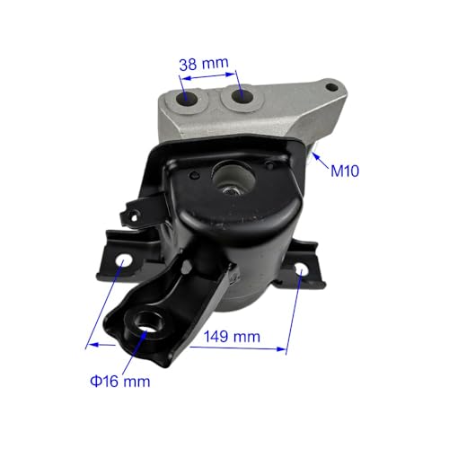 Engine Motor Mount Transmission Mount Set of 4 Compatible with Toyota RAV4 - size: 2009-2012 RAV4 2.5L FWD