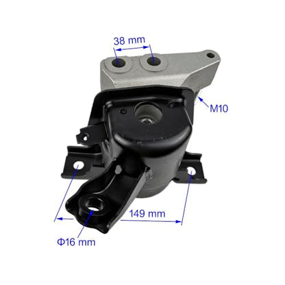 Engine Motor Mount Transmission Mount Set of 4 Compatible with Toyota RAV4 - size: 2009-2012 RAV4 2.5L FWD