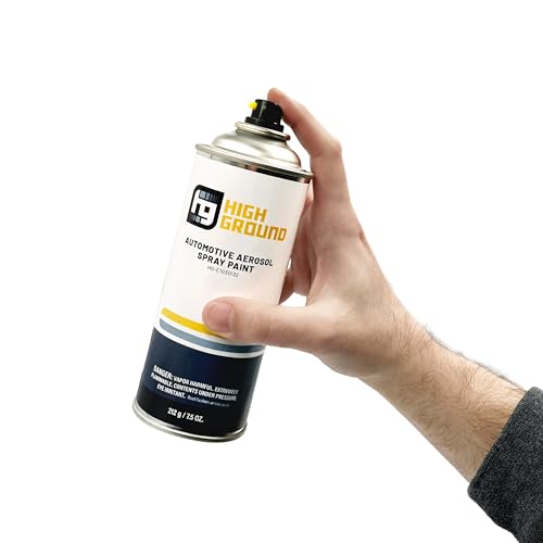 HIGH GROUND 1K Clear Coat Automotive Aerosol Can 8 oz