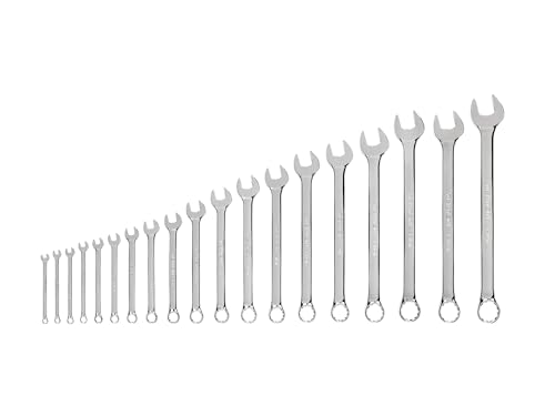 TEKTON Combination Wrench Set, 19-Piece | WCB90104 - size: 19-pc. (1/4-1-1/4 in.)