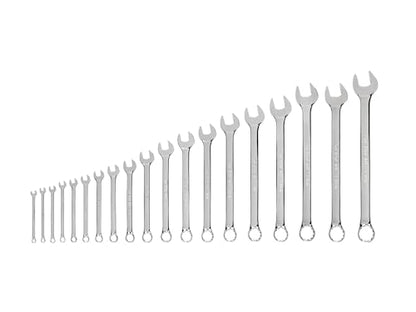 TEKTON Combination Wrench Set, 19-Piece | WCB90104 - size: 19-pc. (1/4-1-1/4 in.)