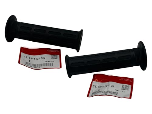 Cyclemax One Honda OEM Right & Left Handle Grip Set CBX GL1100 CB1000 VF1000 CBR1000 ST1300 53166-422-305+53165-422-000 Contains One Right & Left Handle Grip Set and a Funnel