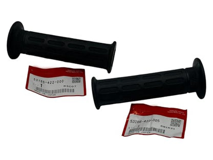 Cyclemax One Honda OEM Right & Left Handle Grip Set CBX GL1100 CB1000 VF1000 CBR1000 ST1300 53166-422-305+53165-422-000 Contains One Right & Left Handle Grip Set and a Funnel