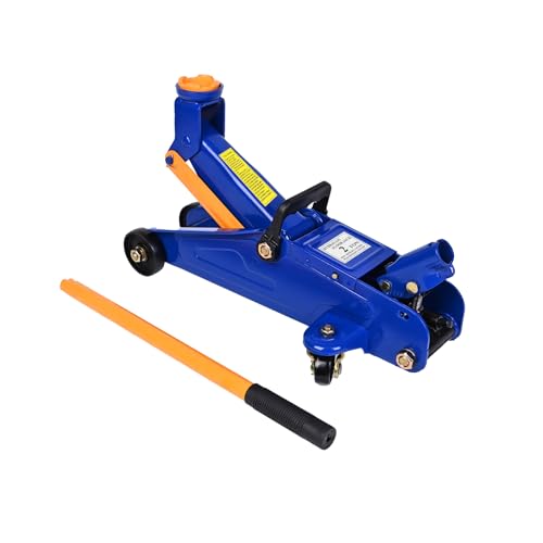 AAIN 2-Ton Hydraulic Floor Jack, 4,400 lb Capacity, Heavy-Duty Car Jack