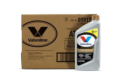 Valvoline Extended Protection Full Synthetic Automatic Transmission Fluid ATF 1 QT, Case of 6 - size: 1 QT, Case of 6