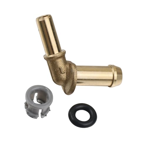 Thermostat Water Outlet Hose Connector Kit Compatible with Jaguar,Range Rover Sport Land Rover Discovery 4 3.0L V6/5.0L V8 Replaces LR048474 LR049990 C2Z28258 - size: Water Outlet Connector Kit