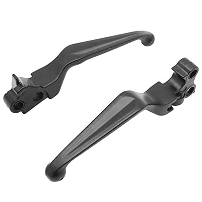 M MATI Black Brake Clutch Lever for Harley Davidson Sportster 883 1200 Softail Road King Dyna Electra Glide Street Bob Night Train Fat Boy - color: Black
