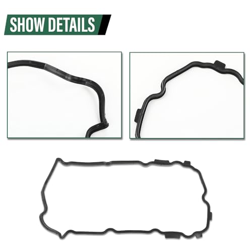 LQI Engine Valve Cover w/Gasket Left and Right, Black - size: Fit Murano 2009-2014/Quest 2011-2014