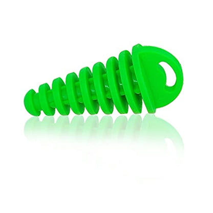 0.6"-1.5" Wash Plugs, Mufflers Exhaust Silencer Motorcycle Dirt Bike,Green - color: Green