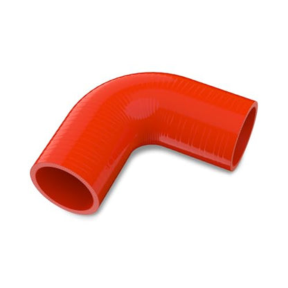 Endure 90 Degree Silicone Elbow Intake Hose 4-Ply, 2.25"(57mm) - Red - color: Red, size: ID - 2.25Inch(57mm)