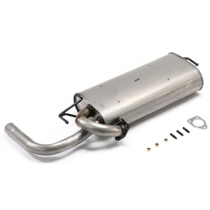 Stainless Steel Rear Exhaust Muffler for OUTLANDER Sport 2011-2019 E36H - size: For 2011-2019 OUTLANDER Sport