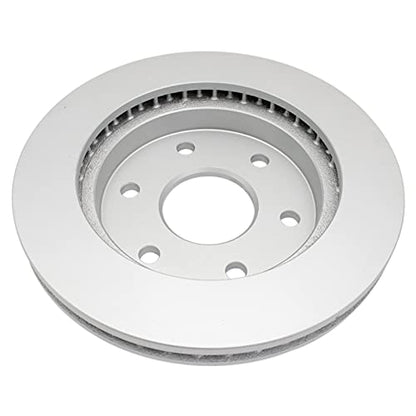 TRQ Front & Rear Brake Coated Rotor Kit 4 Piece Set - style: BKA14798