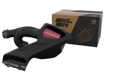 K&N NextGen Cold Air Intake System: High-Flow Cotton Filter: Compatible with 2021-2026 FORD F150; F150 Raptor; 50-2617 - style: NextGen