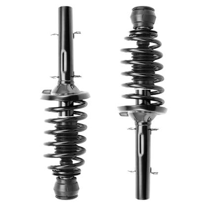 KAX 2PC Front Struts for 1999-2005 Jetta 1998-2006 Beetle Hatchback 1999-2006 Golf 2007-2009 Golf City, Jetta City, Complete Struts w/Coil Springs, Replace# 171525 - size: 2PC 99-05 Jetta Front