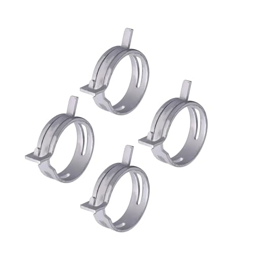4PCS Upper & Lower Radiator Hose Clamps Kit for Honda Accord Civic CRV Fit Odyssey Replace 19511-PH7-003 19511PH7003