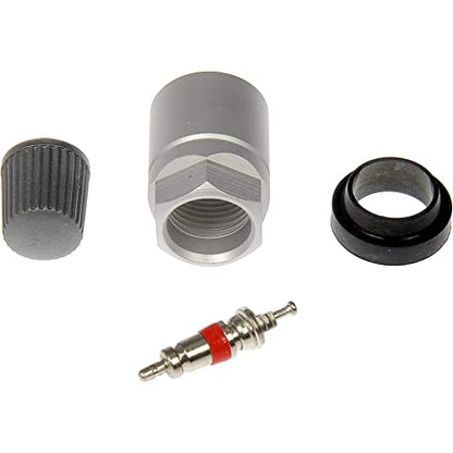 KarParts360 For Nissan Maxima/Pathfinder 2009 Tire Pressure Monitoring System Service Set | With Metal Valve Core | With Threaded Sleeve | With Plastic Gray Cap | With Rubber Grommet