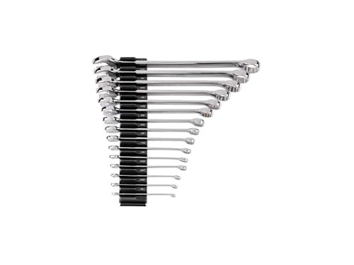 TEKTON Combination Wrench Set, 15-Piece | WCB95102 - size: 15-Piece (1/4-1 in.), style: Modular Wrench Organizer