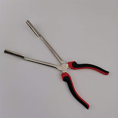 Car High Voltage Wire clamp Spark Plug Pliers Spark Plug Wire Removal Pliers High Voltage Cylinder Cable Removal Tool Silver