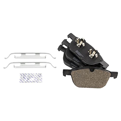 TRQ Front Brake Pad and Rotor Set Ceramic - style: BKA19421