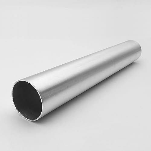 AC PERFORMANCE 1.75" Straight Aluminum Intercooler Air Intake Tube - color: Silver 0, size: 1.75" (45mm)