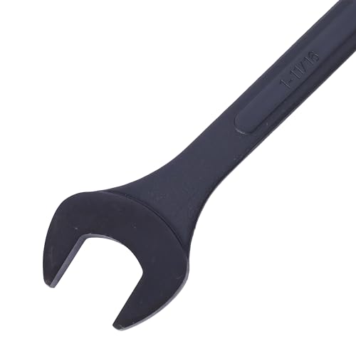 Jumbo Combination Wrench Set, 10-Piece SAE (1-5/16"-2-1/2"), Black Oxide, Pouch - Widest SAE Range, Commercial Grade, Heavy Duty Industrial Applications - color: 10-piece Sae (1-5/16"-2-1/2"), Black Oxide