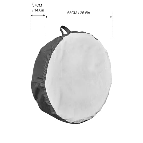 600D Oxford Spare Tire Cover with Handle for Jeep RV