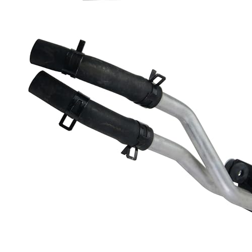 Heater Hose Line Tube Assembly with Blend Valve (Inlet & Outlet) - size: Chrome Hose Aseembly 92408ZL90B