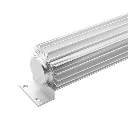 Universal 15" Dual Pass Aluminum Finned Transmission Oil Cooler - size: 15" Oil Cooler