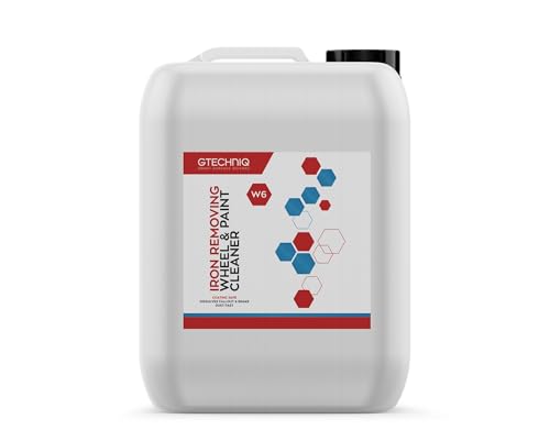 Gtechniq W6 Iron Removing Wheel & Paint Cleaner for Cars, 169 fl oz - size: 169 Fl Oz (Pack of 1)