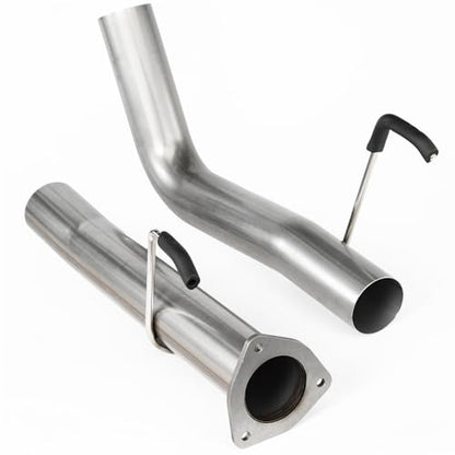 Stainless Steel Exhaust Pipes for Dodge 2013-2026 RAM 3500 4500 5500 CHASSIS CAB CUMMINS 6.7L 4" Powerstroke Diesel - size: for 2013-2026 Ram 3500 4500 5500