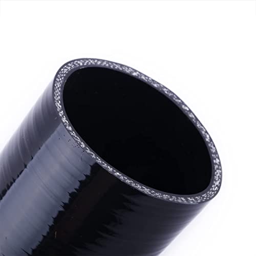 45 Degree ID 2.5"(63mm) Elbow Silicone Hose Intake Intercooler Coupler 2 1/2" inch Pipe,Length 102mm One Leg,4-Ply Thickness 5.4 mm - size: 45ID63(2.5")