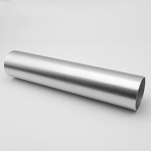 AC PERFORMANCE 2.25" Straight Aluminum Intercooler Air Intake Tube - color: Silver 0, size: 2.25" (57mm)