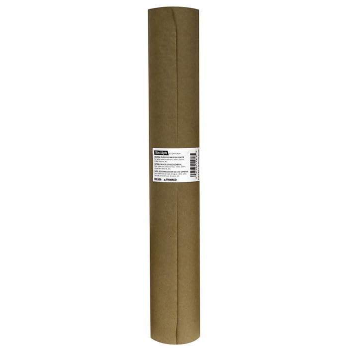 18 in. x 180 ft. Brown General Purpose Masking Paper - size: 18 inches x 180 feet