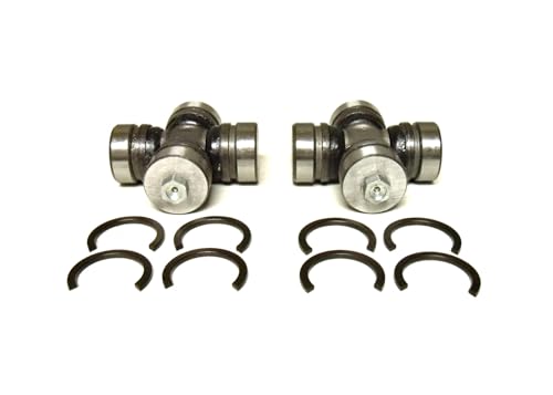 Precision Universal Joints for Suzuki King Quad 300, Quad Runner 250 300, Rear, Inner, Reduced Vibration, Quality Tested, Heat-Treated, Set of 2, ATVPC