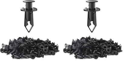 100pcs 8mm Fender ATV Push Retainer Clips Fastener for Honda Suzuki Kawasaki Polaris Sportsman Rangers RZR Replace 7661855 (Pack of 2) - size: One Size (Pack of 2)