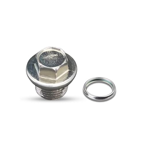 Subaru Oil Drain Plug & Crush Washer Gasket - 32195AA021 & 803916010 - Genuine OEM
