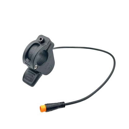 Electric Throttle 300X Thumb Throttle 3-Pin M8 Waterproof Plug Ebike Throttle 300X Left and Right Thumb Handlebar Accelerator for 12V 24V 36V 48V 52V 60V 72V Electric Bikes Scooters 22mm Handlebars