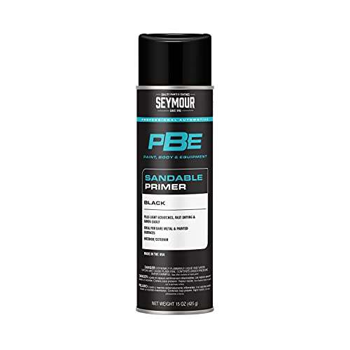 Seymour 20-1672 PBE Professional Primer, Sandable Black - color: Sandable Black